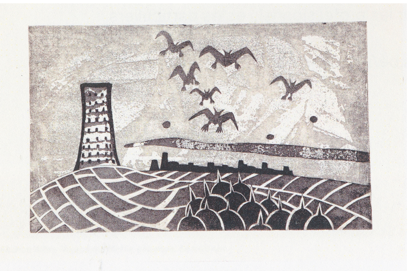 Hughes Winandy, eau forte, aquatinte, 39 x 58 cm, 2026 