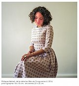 Philippe Herbet, de la série Les filles de Tourgueniev II, 2016, photographie 18 x 18 cm - encadrée 20 x 25 cm. 