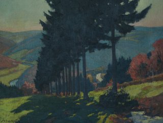 Alfred Martin, Matin d'automne (Amblève). 