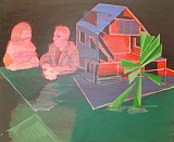 Thierry Grootaers / Sans titre / 100 x 120 cm / Acrylique sur toile / 2013 
